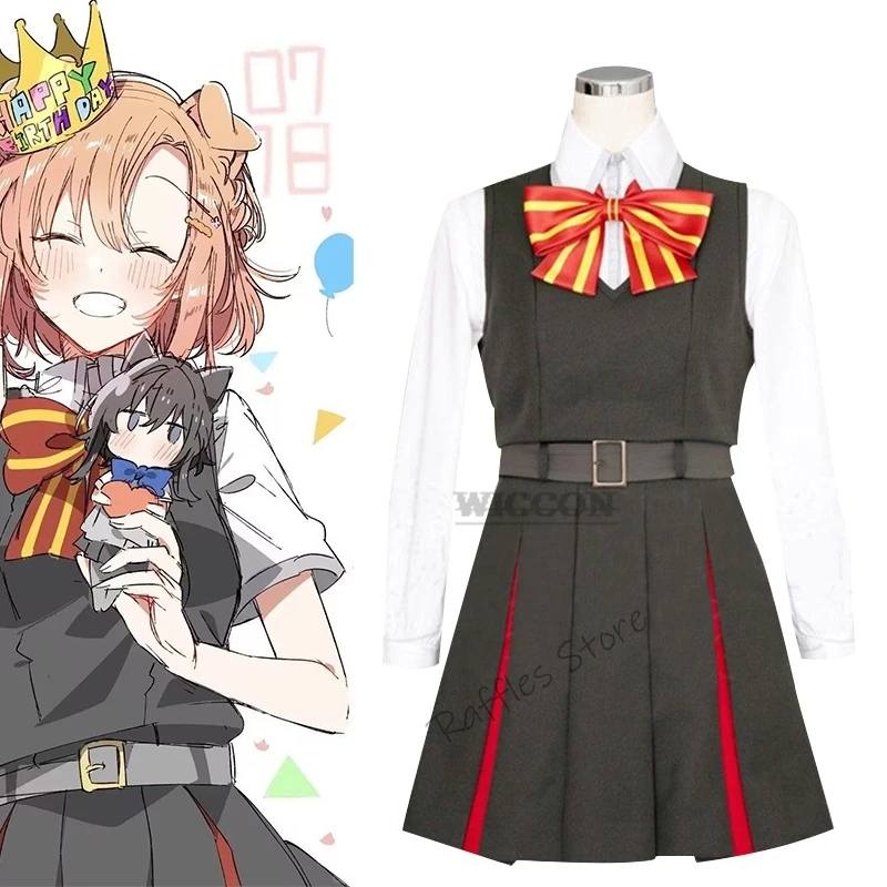 

2024 New Anime Whispering You A Love Song Kino Himari Gray JK Uniform Cosplay Costume Sasayaku You Ni Koi O Utau Students Suit