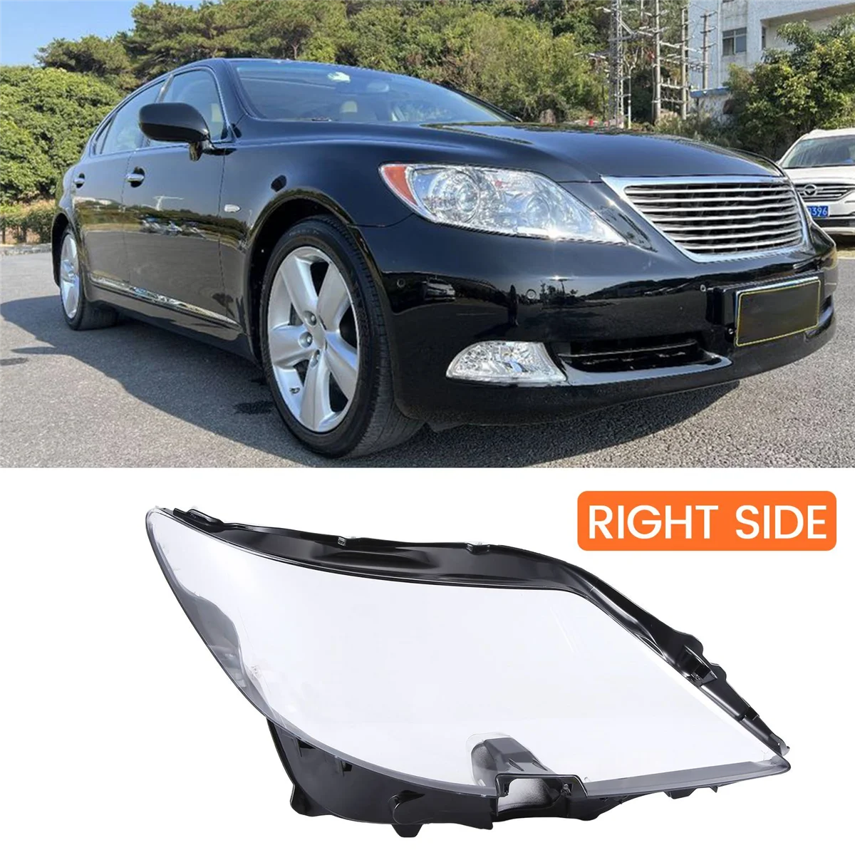 

Car Head Light Lamp Lens for Lexus LS460 2006-2009 Headlight Cover Car Replacement Lens Auto Shell Cover Right