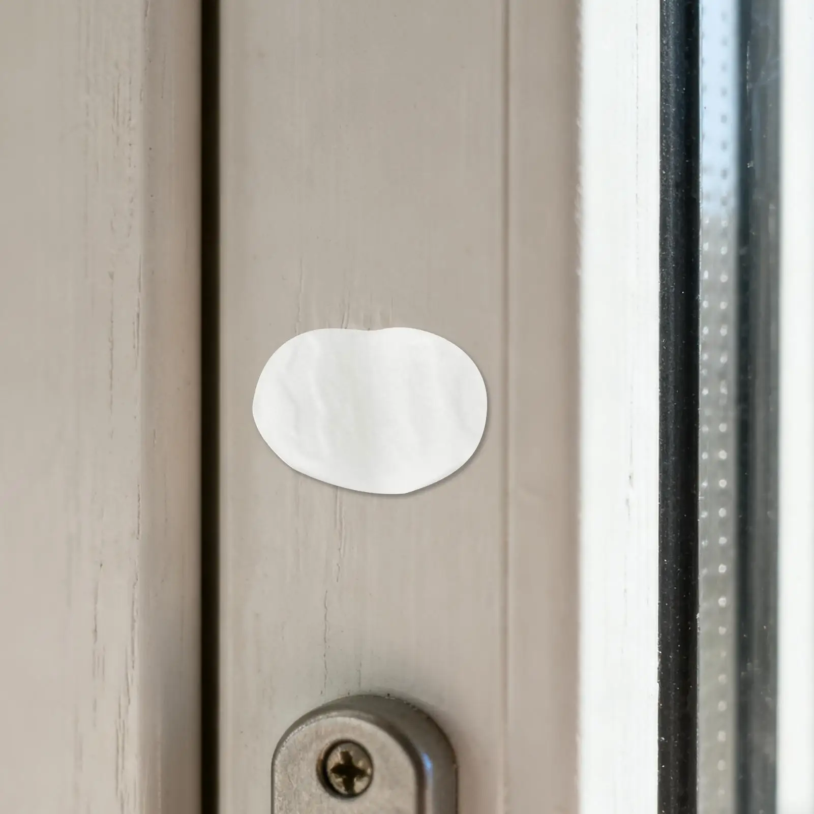 Door Window Screw Hole Plugs 50 Pieces Heavy Duty White Round Insert End Caps Screw Hole Frame Plugs Cover For Door Window