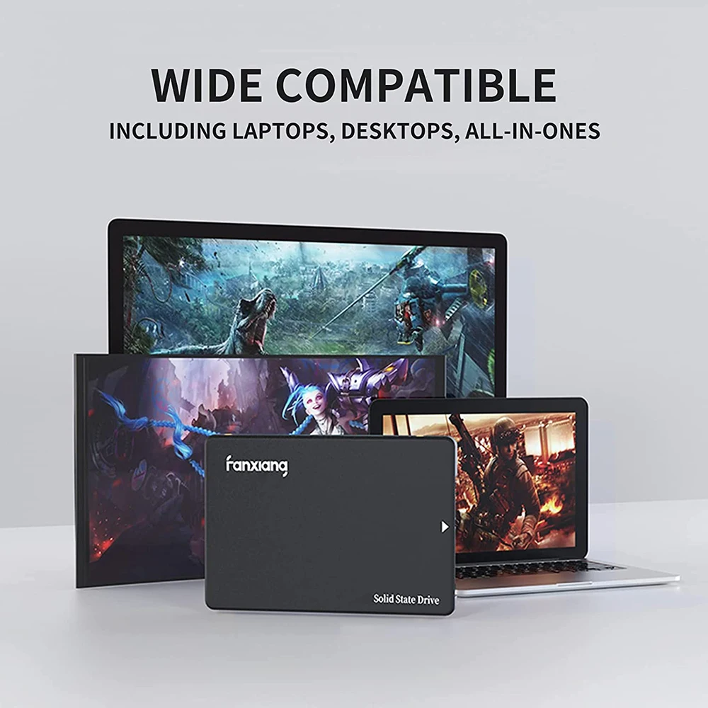 Unidade de Estado Sólido Interno para PC, Laptop, Desktop