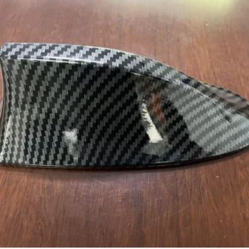 Car Carbon Fiber Shark Fin Antenna for Seat Ateca Leon Ibiza Alhambra Arosa Corboda Toledo 1