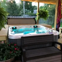 Infinity Spa Tubs 5 Person Outdoor Hot Tubs Exterior with Sound 1