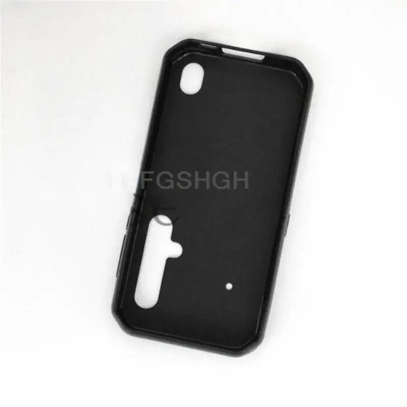 TTJ Custodia In TPU Morbido Per Blackview BV9800 Pro, Nero/Traslucido + 4 Pellicole In Vetro Temperato, Cover Sottile Antiurto, Protezione Schermo 9H - 3