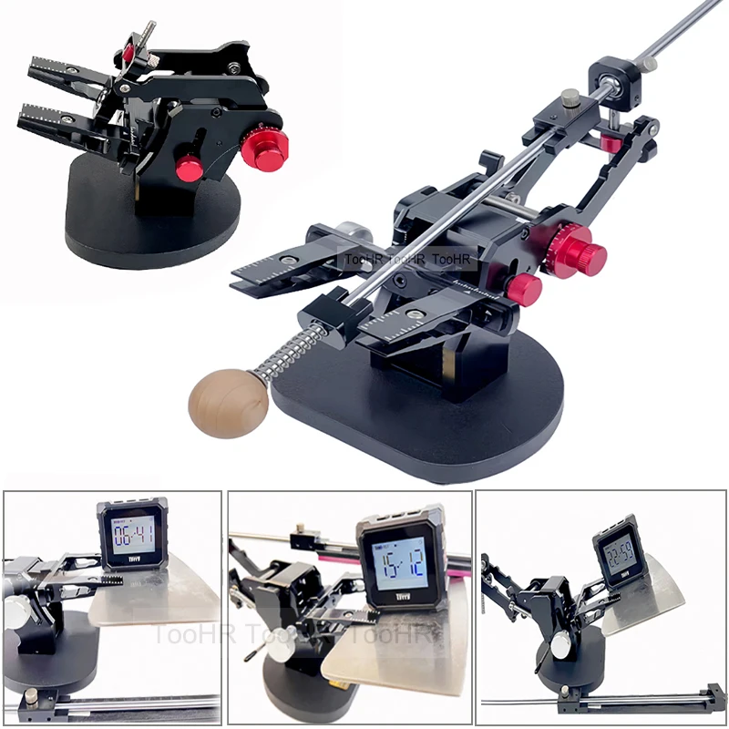 Knife Sharpener Aluminum Professional Fixed Angle Sharpening Frame