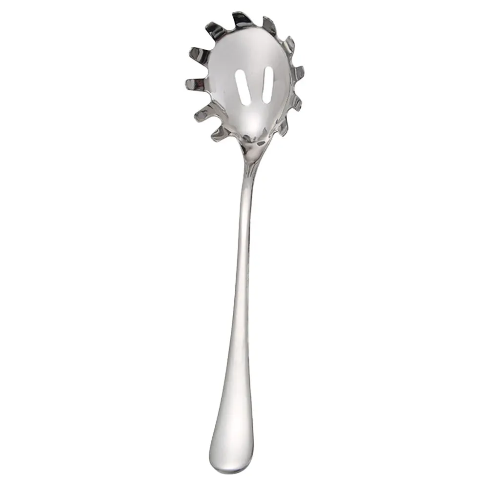 

Spoon Pasta Spaghetti Server Fork Noodle Strainer Kitchen Serving Stainless Steel Cooking Slotted Skimmer Ladle Utensil Colander