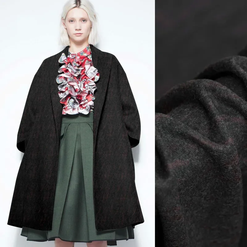 

Custom knitted wool high-quality coat cloth knitted wool cloth autumn and winter clothing fabric fashion fabric jacket