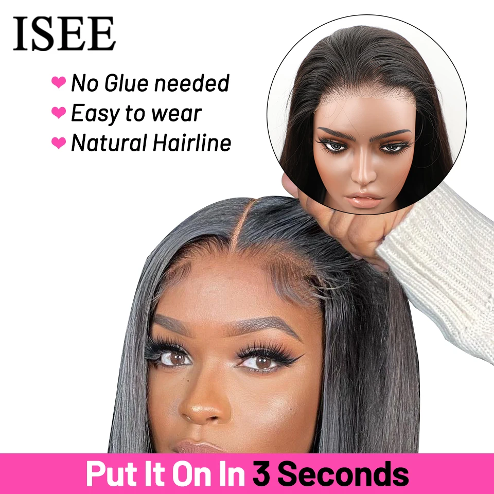 6x4 Lace Wig Malaysian Straight 13X4 HD Lace Frontal Glueless Preplucked Human Wigs Ready To Go human hair wig lace front wig human hair wigs front lace wig