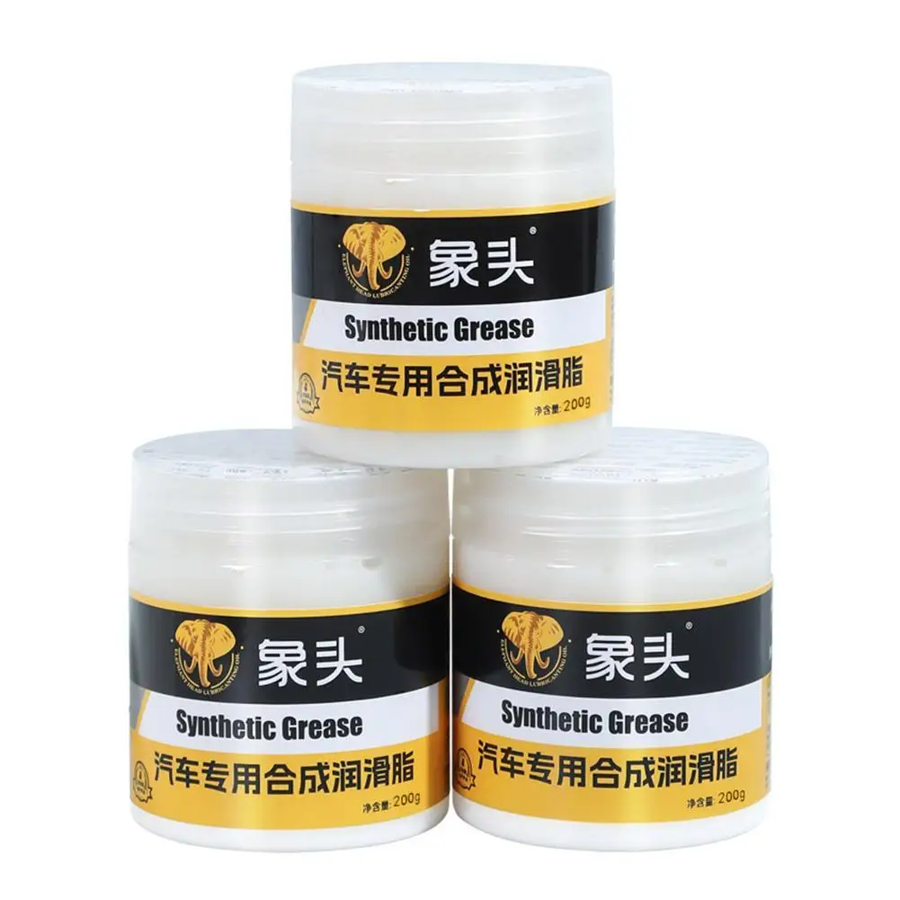 Car Part Silicone Grease Lubricant for O-Rings Toys Flashlights Seal White Synthetic Grease Lubricating Oil Door Abnormal Tool silicone grease lubricant silicone grease