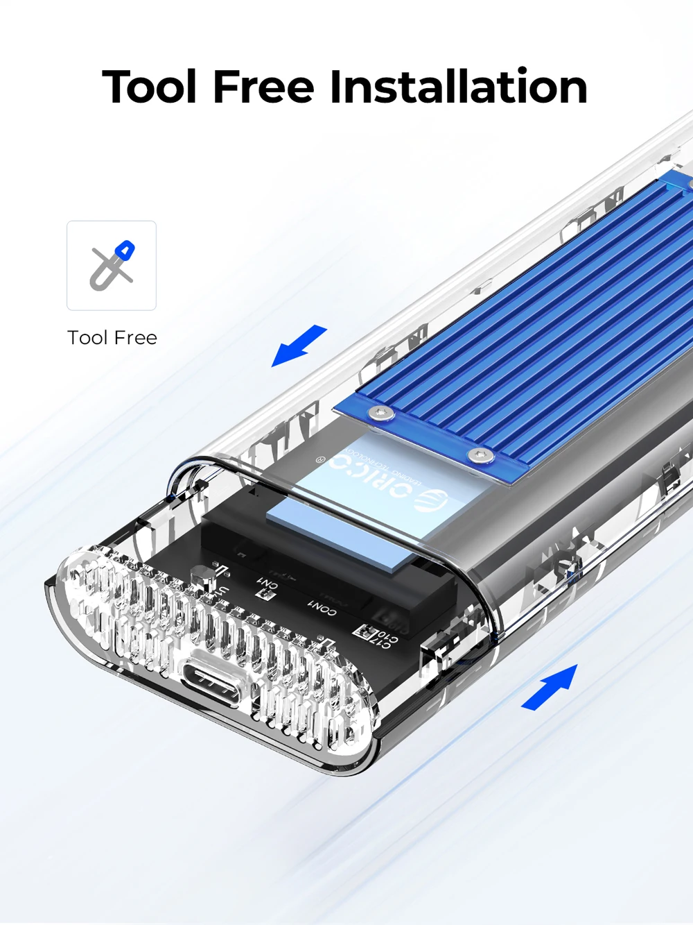 3.2 Gen 2x2 com ventoinha, 4TB para PCIe M Key