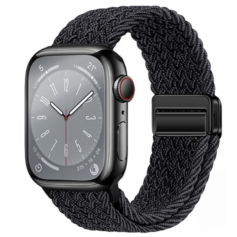 Braided Magnetic Bracelet Watch Band Strap