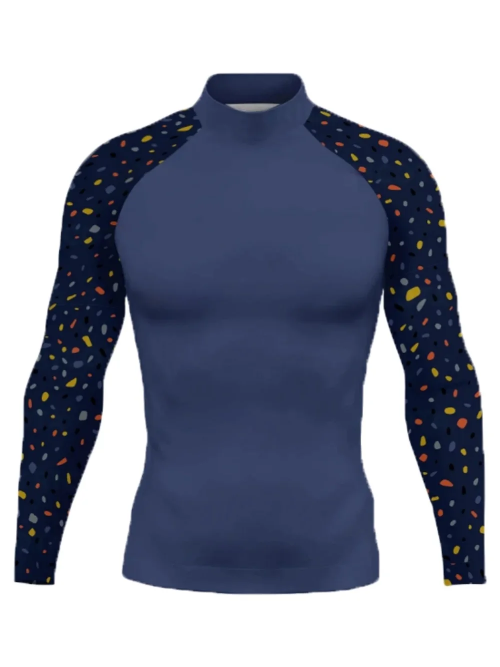 Mens Sun UV Protection Beach Shirts Quick Dry Fishing T-Shirt Swim Shirts UPF 50+ Rash Guard Long Sleeve