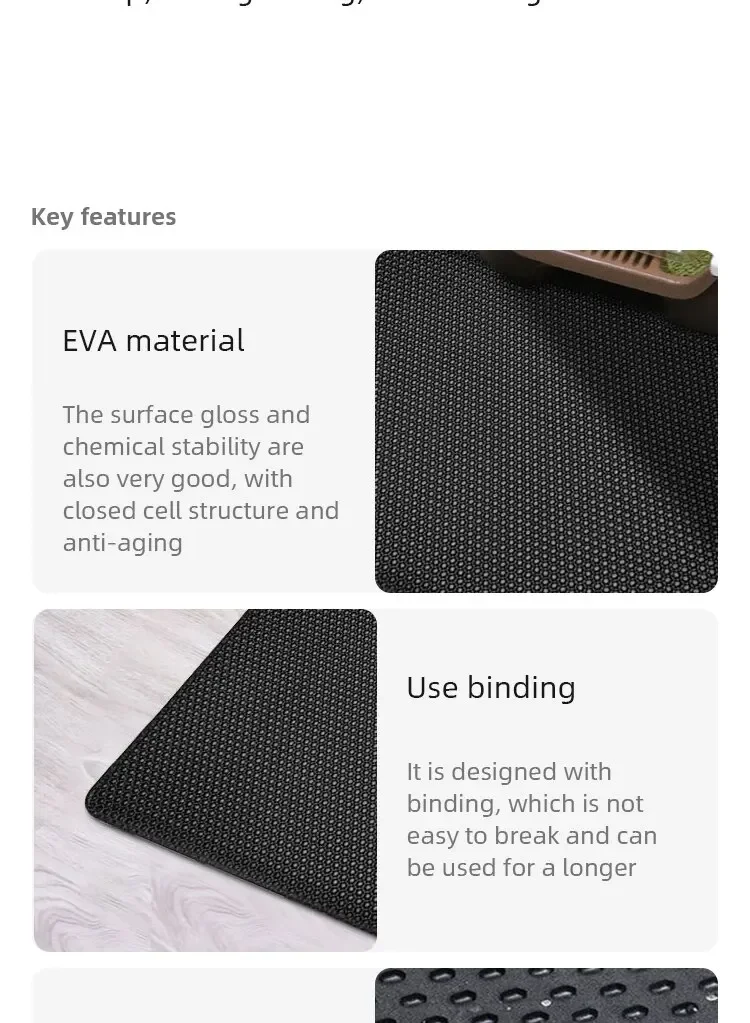 Title 2, Pet litter mat non-slip mat washable cat mat pe...
