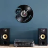 Fictional Character Chucky Wall Clock Made Of Vinyl Record Horror Movie Home Decor Wall Watch Halloween Vinyl Disk Crafts Clock 4