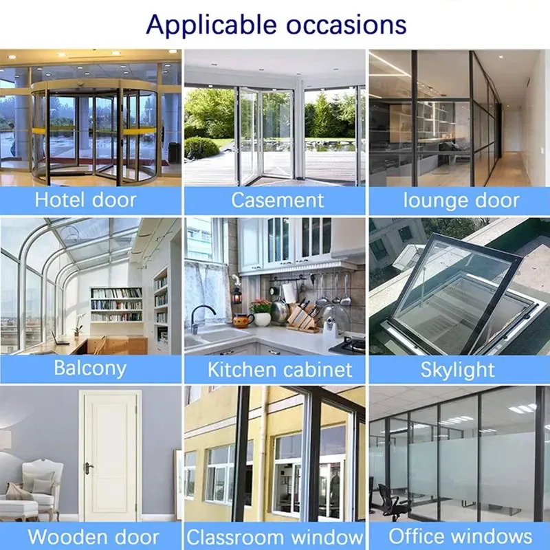 Rainproof Self-Adhesive Window Rubber Seal Strip – Windproof and Dustproof Sealing Tape