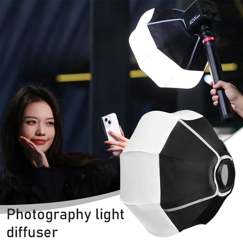 12 Zoll Lantern Softbox - Für Bowens Mount Mit 270° Licht
