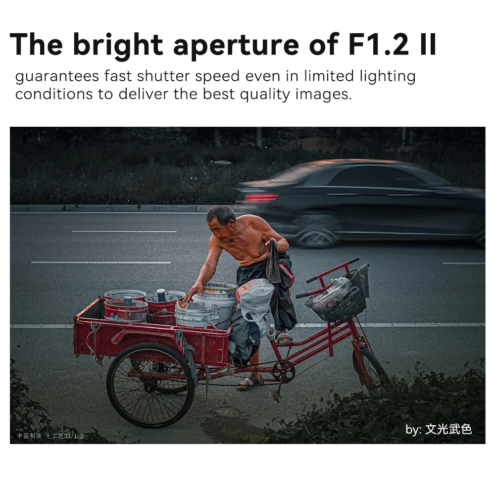 7artisans 35mm F1.2 Mark II APS-C 대구경 단렌즈, E, 후지 FX, 캐논 EF-M, M5, M6, M50, 니콘용 마이크로 4/3