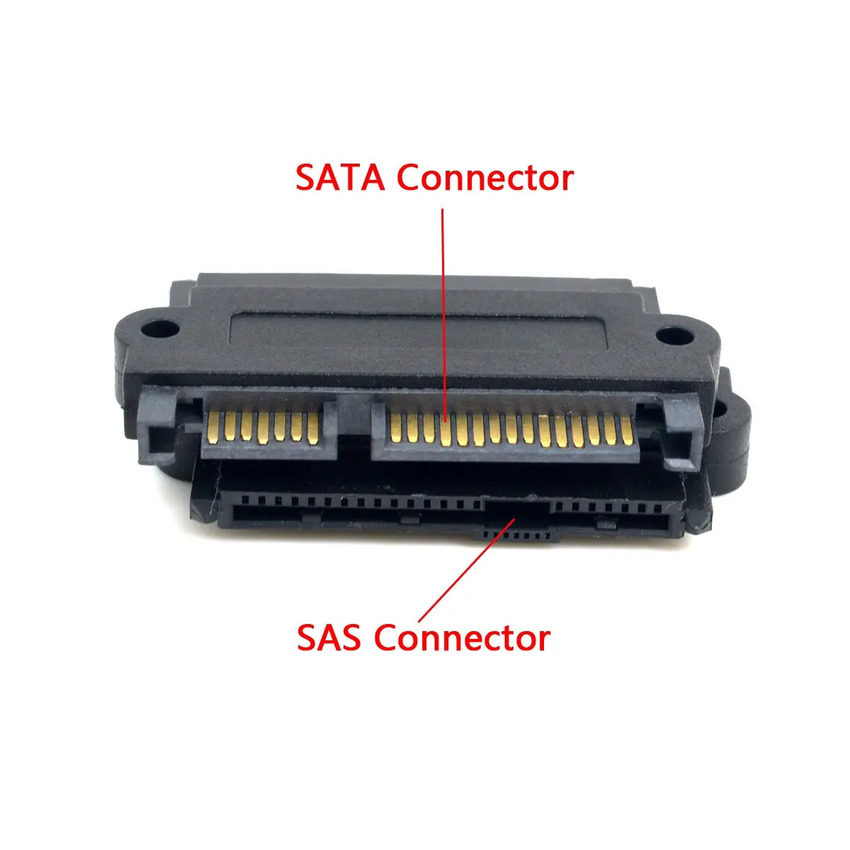 Professional SFF-8482 SAS To SATA 180 Degree Angle Adapter Converter Straight Head Perfect Fit Your Device Drop Shipping