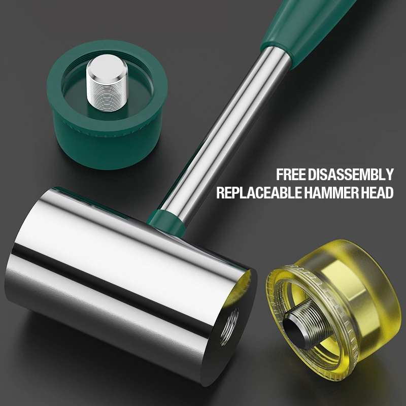Installation Hammer Rubber Hammer Manual Tools WYNN'S Double-Faced Soft Rubber Hammer