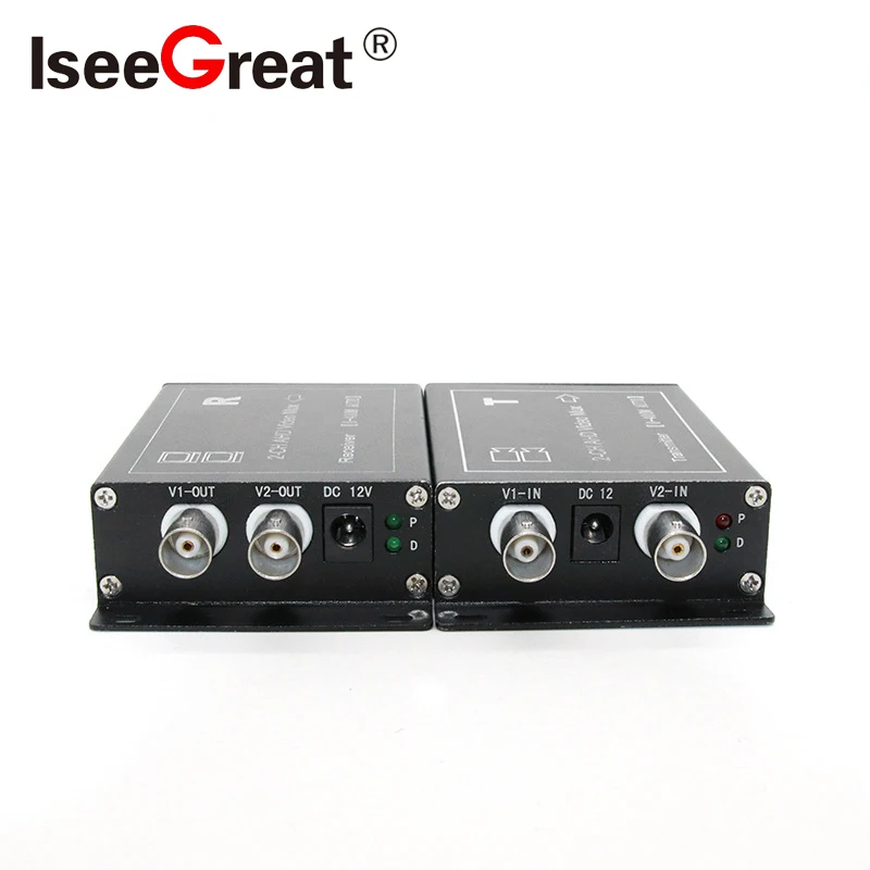 2CHs HD AHD Coaxial Multiplexer Expander 1 Line Transmits 2channel Surveillance Camera Signal Mixer CCTV Monitoring Accessories 5