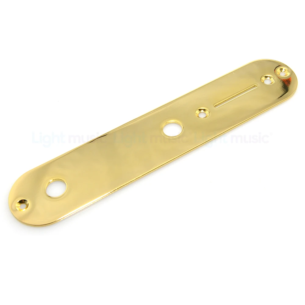 Electric Guitar Control Plate 1 Piece Nickel Chrome Color for Tele Guitar Electric Repair Replace Guitar Accessories