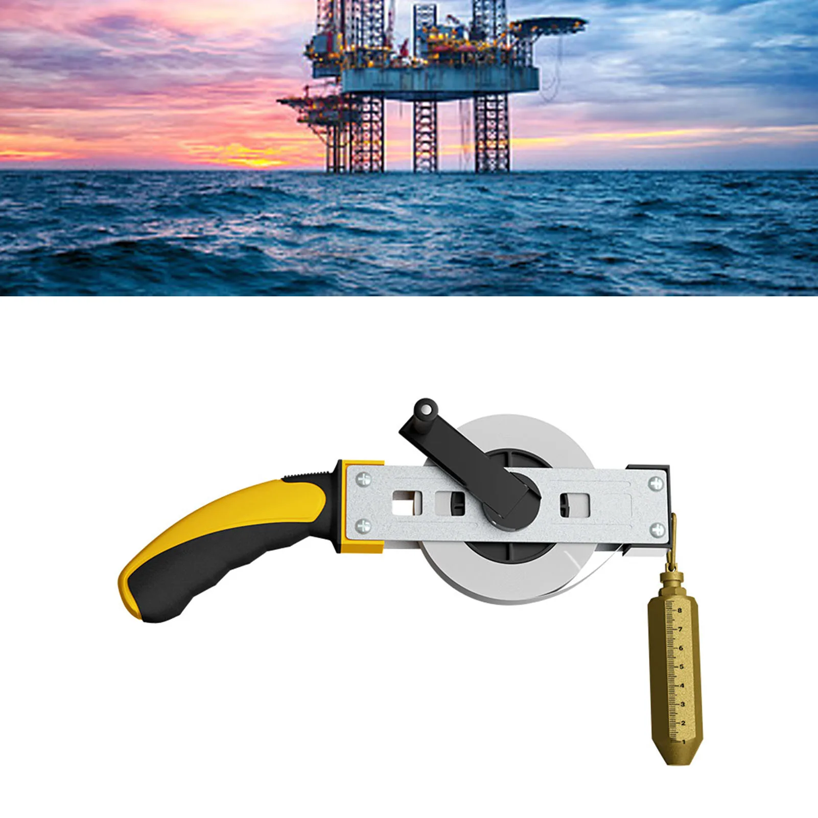 Oil Gauging Tape Oil Measuring Ruler Oil  Gauging Tape High Accuracy Clear Scales Oil Measuring Ruler for Ships Vessels 10m