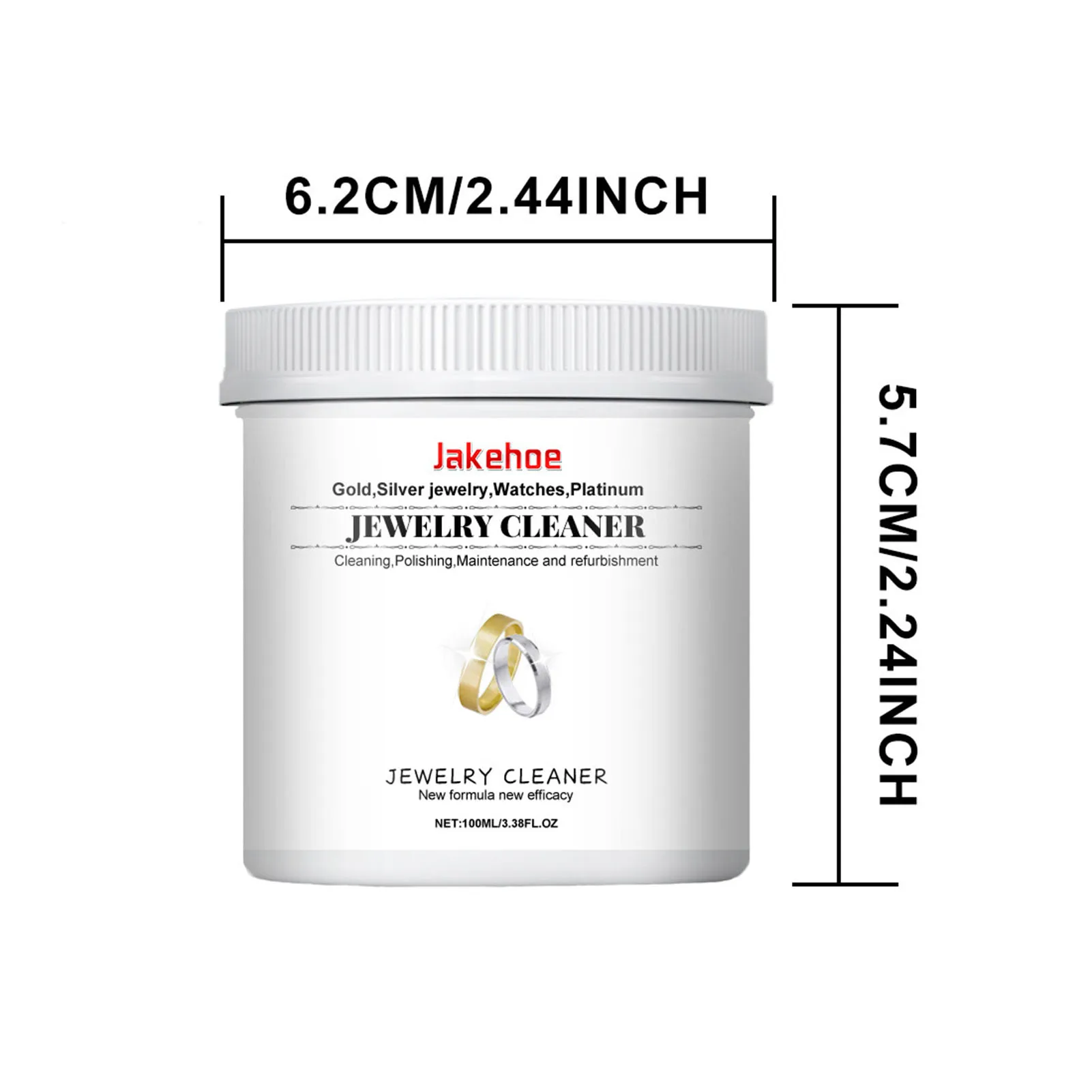 Fine Jewelry Cleaner Liquid Earrings Diamond Jewelry Cleaner for Gold Silver Rings & Precious Stones jewelry cleaning solution