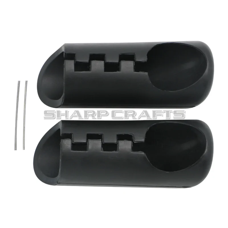 Motorcycle 32mm 1-1/4" Engine Guard Bar Rubber Pegs For Harley Softail Sportster Road King Touring Honda Yamaha Suzuki Kawasaki motorcycle accessories