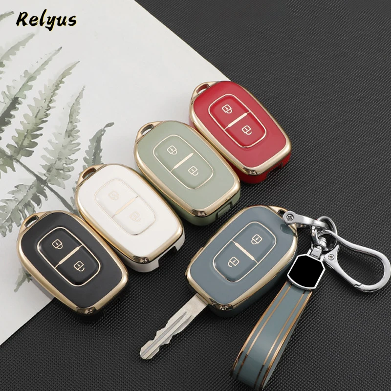 Fashion Tpu Car Key Remote Case Cover Protector For Renault Duster