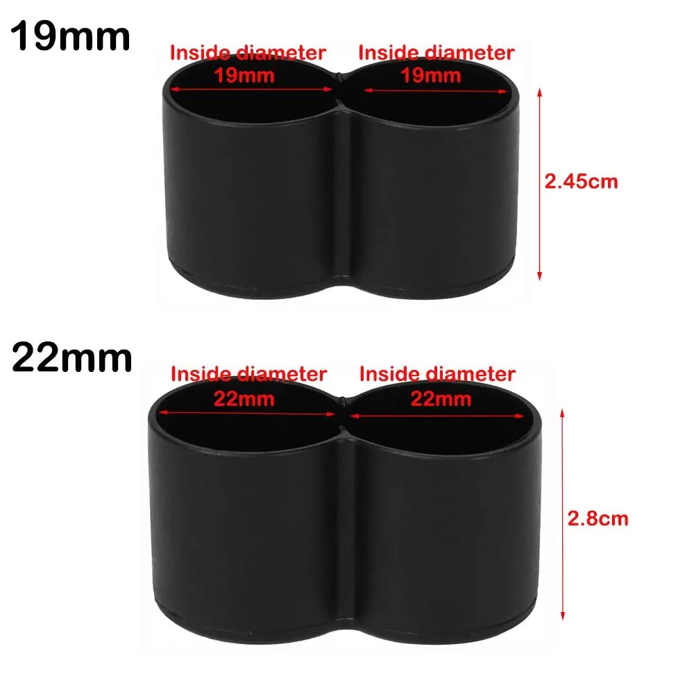 Cups Non-Slip Covers Silicone Pads Floor Protectors Furniture Feet Chair Leg Caps Double Tube Feet Covers Plastic Pipe Cover