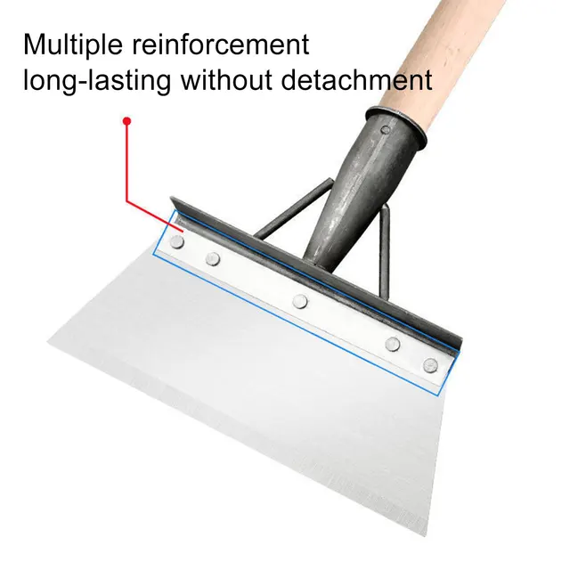 1PC Multi-Functional Outdoor Garden Cleaning Shovel Steel flat shovel ice shovel Weeding Planting Farm Weeding Tool Dropshipping 6