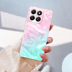 Cover per telefono in silicone morbido trasparente con bumper antiurto