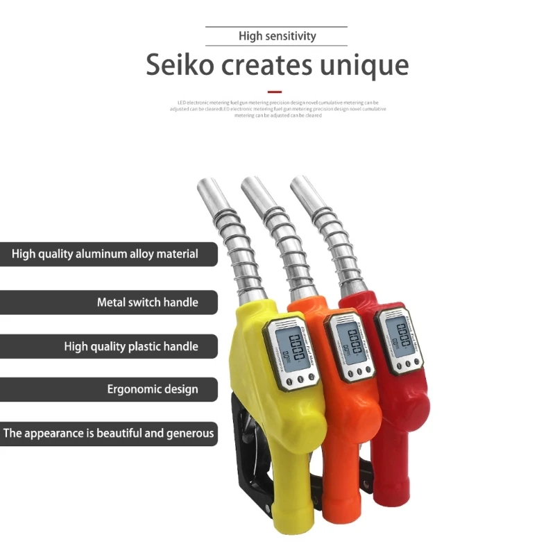 Fuel Nozzle Gun with Digital Flow Meter
