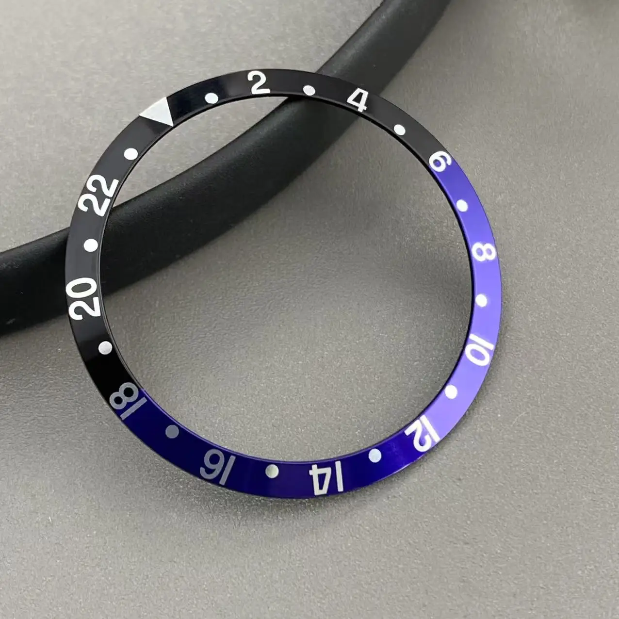 Vintage 36.5mm Aluminum Bezel Insert for 40mm Men's Watch Cases