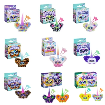 Furby Furblets Swee Dee Moo Boo Zee Bah Ty Bee Animali interattivi con oltre 45 suoni e musica Simpatico mini peluche elettrico per ragazze giocattolo 1pz 1
