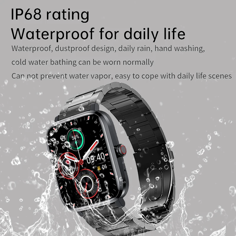 2023 ο  ȭ Ʈ ġ  NFC ð 1.85 HD ü ġ ũ ƮϽ ƮĿ IP68  Smartwatch  