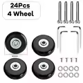 40mm-18mm-4 Wheels