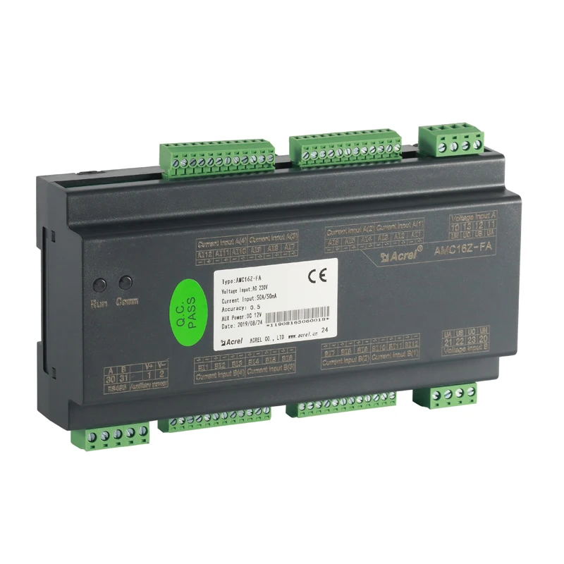 

Acrel AMC16Z-FA Din rail 24 Петли AC Многоканальный измеритель мощности