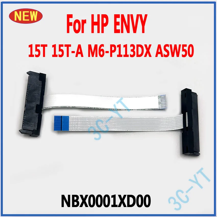 

5-30PCS New HDD Connector Cable SATA Hard Drive SSD Cable For HP ENVY M6-P113DX 15T 15T-A ASW50 NBX0001