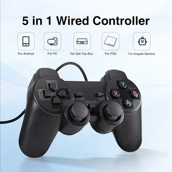 Wired USB Game Controller for PS3 & PC 1