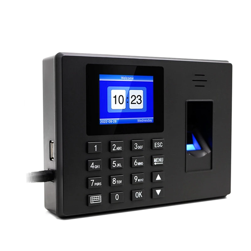 

Fingerprint Password Attendance Machine Biometric Attendance System Electric Time Clock Recorder Machine