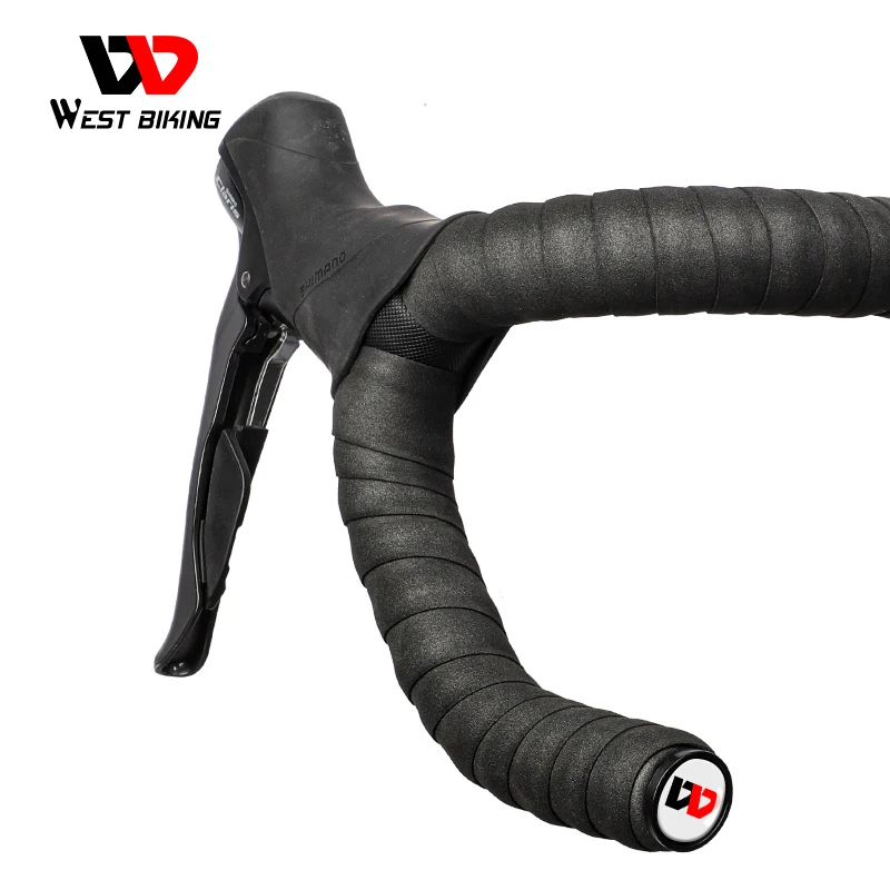 Bicycle Handlebar Tape Camouflage Anti-Slip Damping Cycling Road Bike Handle Belt Wraps With Bar End Plugs bike handlebar tape bicycle handlebar bicycle handlebar strap