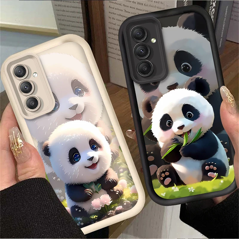 Lucky Panda Bear Soft TPU Phone Case