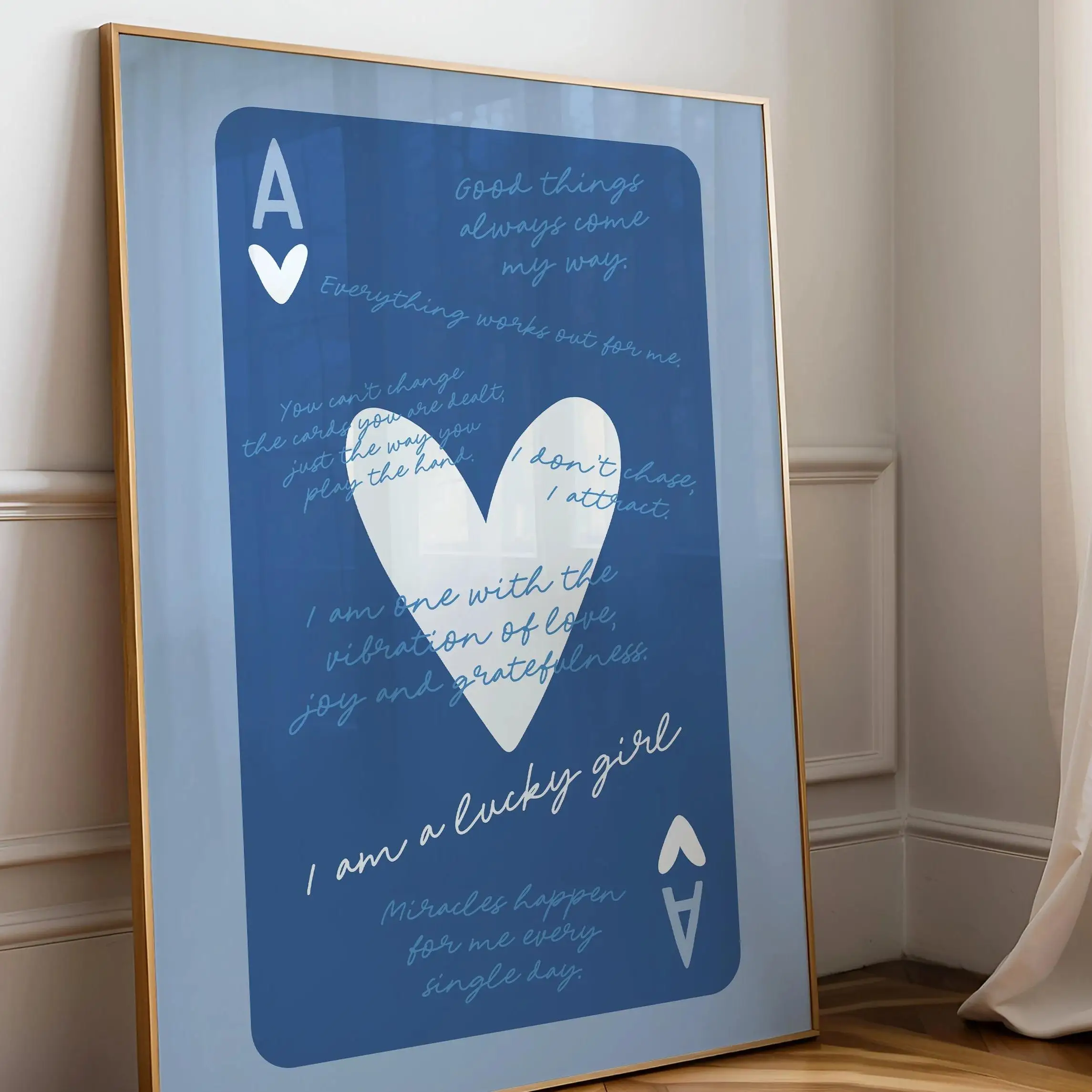 Ace Card Positive Quote Wall Art 3