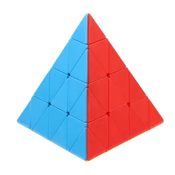 YiSheng Idea Fun 4x4 3x3 Pyramid Magic Cube Speed Educational Magic Cubes Puzzle 4x4x4 Magico Cubo Toys Birthday Christmas Gifts 1