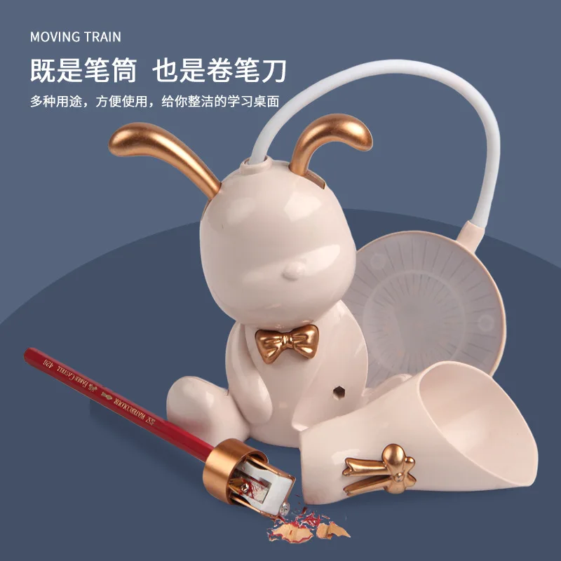 Bear Lamp LED Night Light USB Rechargeable Eye Protection Multifunctional Table Desk Lighting with Pen Holder Learning Cute ABS Led Light Desk Lamp Night Light Led Desk Lamp Mini Night Light Mini Led Light