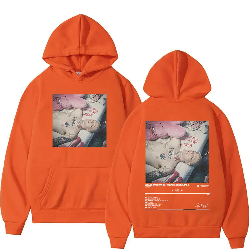 thumbnail image 1 of Sudadera con capucha de rapero Lil Peep para hombre y mujer, jersey de moda de alta calidad, Sudadera con capucha de gran tamaño, ropa de calle Retro Hip Hop, 1 of 3