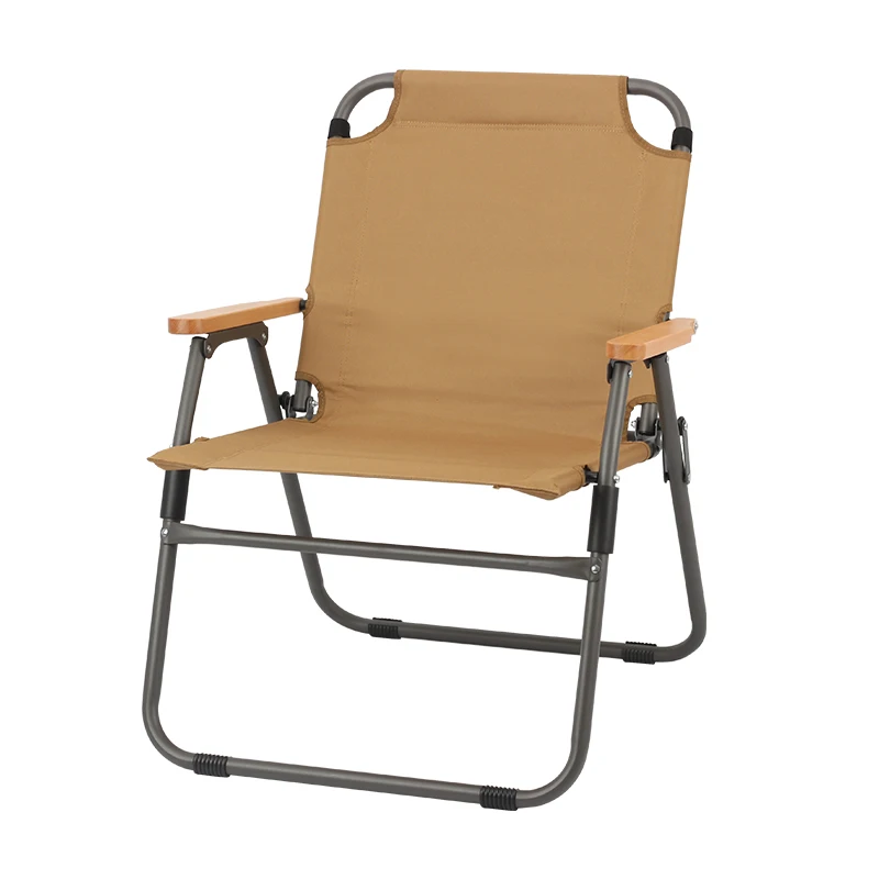 Chaise de pêche pliante large et confortable - Siège individuel pour camping, pique-nique et plage