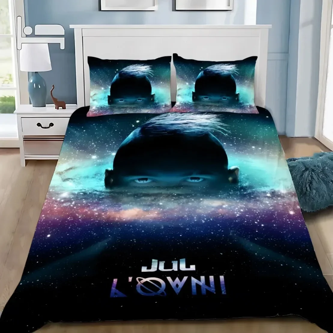 3D Printed JuL Bedding Set,JuL C'est Pas Des Lol Duvet Cover Pillowcase Adult Boy Girl Bedroom Decoration Children Single Double