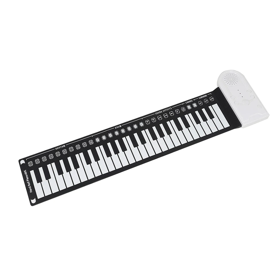 山野楽器 HAND ROLL PIANO Funga 49キー Amazon.com: Roll Up Piano 49 Keys Portable Electronic Piano