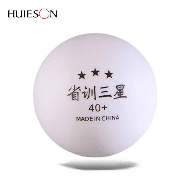 

Профессиональные Мячи HUIESON для пинг-понга с 3 звездами для обучения провинциальной команды, 40 + мм, 2,8 г, новые белые пластиковые мячи для настольного тенниса